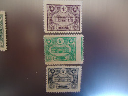 TURKEY  RARE  OTTOMAN MNH  STAMPS  1913       MONUMENTS  GREEN  LARGE - Altri & Non Classificati