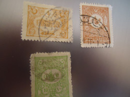 TURKEY   OTTOMAN USED   STAMPS   LOT 3    WITH POSTMARK - Autres & Non Classés