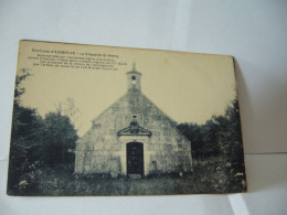 ENVIRONS D'AUBERIVE 52 HAUTE MARNE LA CHAPELLE DE ST REMY RECONSTRUITE SUE L'ANCIENNE EGLISE D'ARCLEFRAIT CPA - Auberive