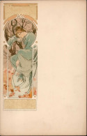 Mucha, Alfons 4 Jahreszeiten Winter 3. Serie I-II - Mucha, Alphonse