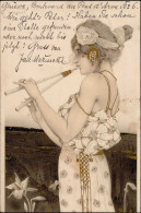 Kirchner, Raphael Greek Vergins 1901 II (fleckig, Stauchungen, Abschürfung RS) - Kirchner, Raphael