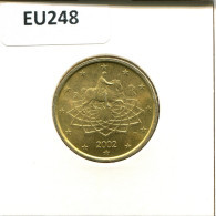 50 EURO CENTS 2002 ITALIA ITALY Moneda #EU248.E - Italia