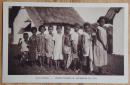 Nouvelle-Calédonie - Iles Loyauté - Enfants Malades Au Dispensaire De Lifou - Animée : Belle Animation - (n°26188) - Nouvelle Calédonie