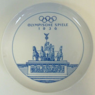 Original Wandteller Olympische Spiele 1936 Berlin Quadriga - Andere & Zonder Classificatie