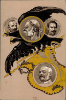 Kaiser Franz Josef I. I-II (Rücks. Klebespuren) - History