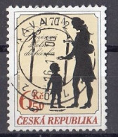 CZECH REPUBLIC 412,used,falc Hinged - Oblitérés