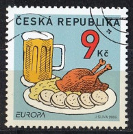 CZECH REPUBLIC 433,used,falc Hinged - Oblitérés