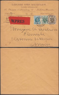 Belgique  - Lettre Exprès De St. Gilles - Bruxelles à Destination Anvers.......... (DD) DC-11580 - 1922-1927 Houyoux