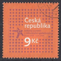 CZECH REPUBLIC 449,used,falc Hinged - Used Stamps