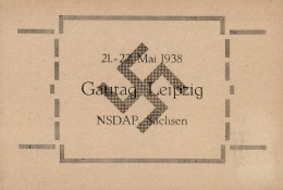 LEIPZIG WK II - NSDAP-GAUTAG 1938 Mit S-o I - Weltkrieg 1939-45