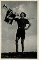 HITLER-JUGEND WK II - JUNGVOLK-SPENDENKARTE I - War 1939-45