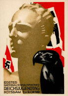 HITLER-JUGEND WK II - POTSDAM 1.NS-REICHSJUGENDTAG (1933) Künstlerkarte Sign. Hohlwein I - War 1939-45