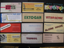 Lot 2 De 12 BUVARDS Blotting Paper Löschpapier 吸取紙 промокательная бумага 吸墨纸 - Lots & Serien