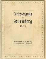 BUCH WK II - REICHSTAGUNG In NÜRNBERG 1934 Zum REICHSPARTEITAG 410 Seiten Voll Bebildert I-II - 5. Wereldoorlogen