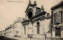 Synagoge In Epernay I-II (VS Fleckig) Synagogue - Jewish