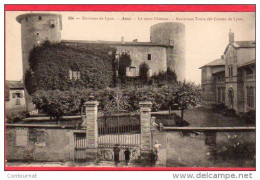 CPA 69 ANSE Le Vieux Chateau Anciennes Tours Des Comtes De Lyon - Anse