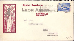 601228 | Dekorativer Brief Der Firma Leon Arion, Haute Couture, Bruxelles, Belgien, Jugendstil, Mode, Erotik | Brüssel - Autres & Non Classés