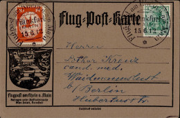 Flugpost Am Rhein Und Main (Post-Luftschiff Schwaben) 1912 I-II - Other & Unclassified