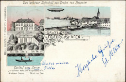 Zeppelin Friedrichshafen Gasthaus Zum Lamm 1903 II (kl. Einriss) Dirigeable - Airships