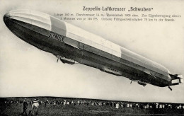 Zeppelin Luftkreuzer Schwaben 1911 I-II Dirigeable - Airships