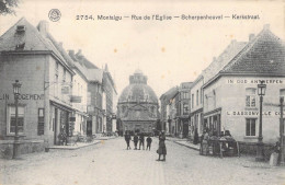 FRANCE - 02 - MONTAIGU - Rue De L'église - Scherpenheuvel - Kerketraat - Carte Postale Ancienne - Laon