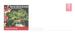 PAP.  NOUVELLE CALEDONIE. NEUF. FETE DU CAFE SARRAMEA. ROUGE - Enteros Postales