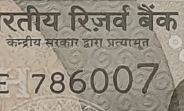 INDIA 2022 Rs. 500.00 Rupees Note Fancy / Holy / Religious Number "786" 786007 USED 100% Genuine Guaranteed As Per Scan - Other - Asia