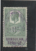 CONSULAR SERVICE 3s - - Fiscaux