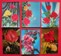 Lot De 12 CPSM Cartes Postales Lenticulaires Roses En 3D Système Optique éditeurs Divers 130 Gr Vintage - A Systèmes