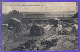 Carte Postale 59. Feignies  Usines Et Aciéries    Très Beau Plan - Feignies