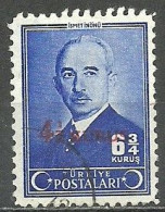 Turkey; 1943 Overprinted Postage Stamp - Gebruikt