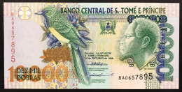 SAINT THOMAS TOME AND PRINCE 10000 10,000 DOBRAS 1996 Pick#66a UNC Fds LOTTO.4488 - San Tomé E Principe