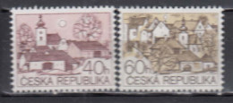 Czech Rep. 1995 - Regular Stamps: Villages, Mi-Nr. 71/72, MNH** - Neufs