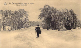 BELGIQUE - La Baraque Michel Sous La Neige - Hiver 1925 1926 - Edit M Delincé - Carte Postale Ancienne - Autres & Non Classés