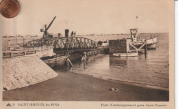 44 - Carte Postale Ancienne De SAINT BREVIN LES PINS   Pont D'Embarquement - Saint-Brevin-les-Pins