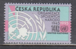 Czech Rep. 1995 - 50 Years United Nations, Mi-Nr. 90, MNH** - Unused Stamps