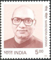 INDE - 1er Anniversaire De La Mort De Narendra Mohan (1934-2002) - Used Stamps