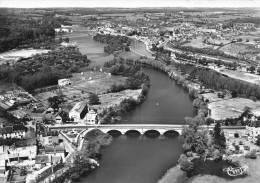 Decize * Vue Panoramique Aérienne Sur St Léger Des Vignes * Le Pont Sur L'aron Et Le Stade * Stadium - Decize