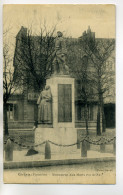MILITARIA 903 CARHAIX Monument Aux Morts Pollu Et Sa Veuve 1920  - Monuments Aux Morts