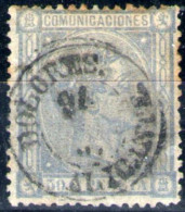 España Nº 168.  Año 1875 - Usados