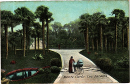CPA AK Ed. AQUA 3310 Monaco MONTE CARLO Les Jardins (214378) - Jardin Exotique