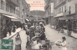 COMMERCE - Marchés - NICE LE Marché Aux Fleurs - Rue St François De Paule - Carte Postale Ancienne - Marchés