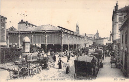 COMMERCE - Marchés - CHALONS SUR MARNE - Le Marché Couvert - Carte Postale Ancienne - Marchés