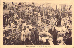 COMMERCE - Marchés - En Auvergne - Le Marché Aux Gorets - Carte Postale Ancienne - Marktplaatsen