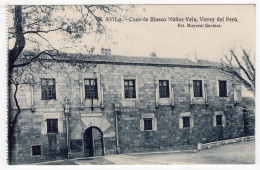 AVILA - Casa De Blasco Nunez Vela, Virrey Del Peru - Fot. Mayoral Encinar 56 - Ávila