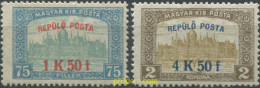 701103 HINGED HUNGRIA 1918 MOTIVOS VARIOS - Unused Stamps