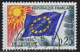 FRANKREICH FRANCE [Europarat] MiNr 0008 ( O/used ) CEPT - Oblitérés