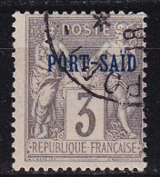 FRANKREICH FRANCE [PortSaid] MiNr 0003 ( O/used ) - Gebraucht