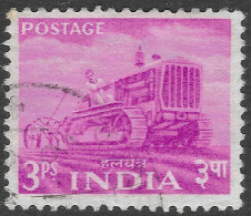 India. 1955 Five Year Plan. 3p Used. SG 354 - Used Stamps
