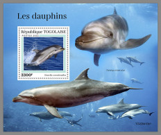 TOGO 2022 MNH Dolphins Delphine Dauphins S/S I - OFFICIAL ISSUE - DHQ2317 - Dauphins